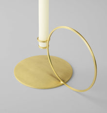 Set of 2 | Bugia Candle Holder | Brushed Brass