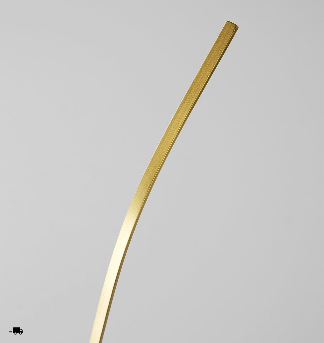 Set of 2 | Gambalunga Candle Holder | Brushed Brass