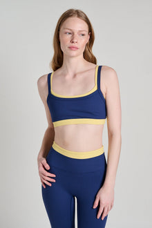 Year of Ours | Ribbed Layered Bralette | Midnite Popcorn