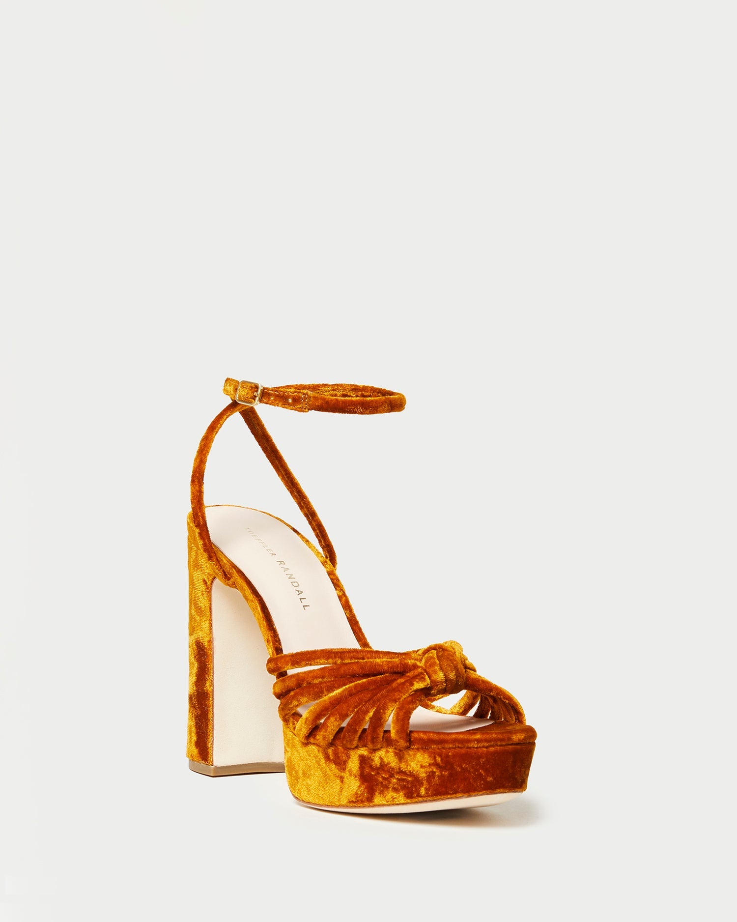 Rivka Knot Platform Sandal | Ochre