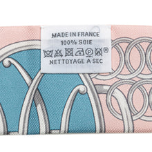 Hermès | Pre-Owned Lift Profile Silk Twilly Scarf | Pink