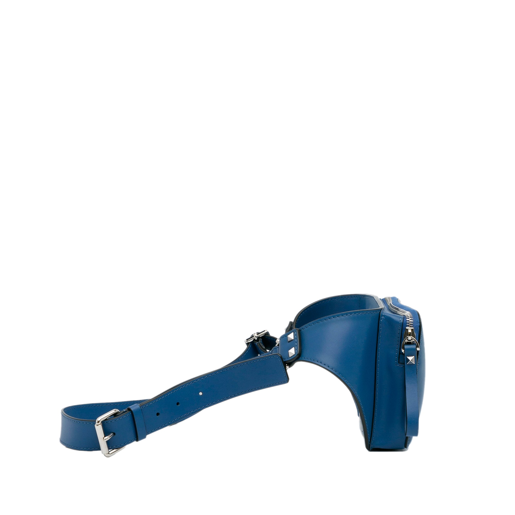 Valentino | Pre-Owned VLTN Belt Bag | Blue