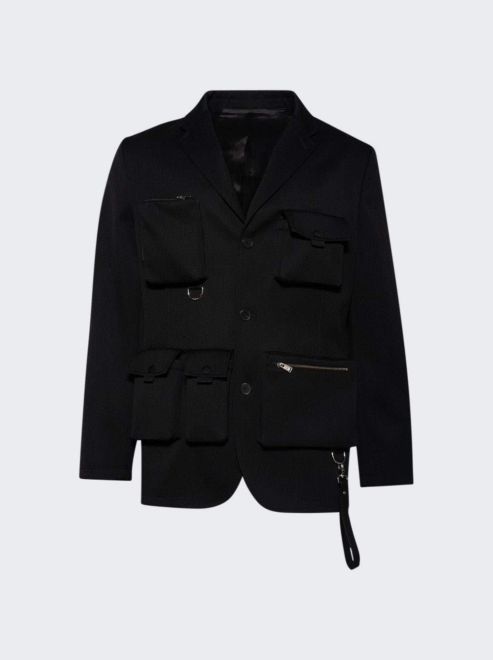 Men | Lanvin | Utility Blazer | Black