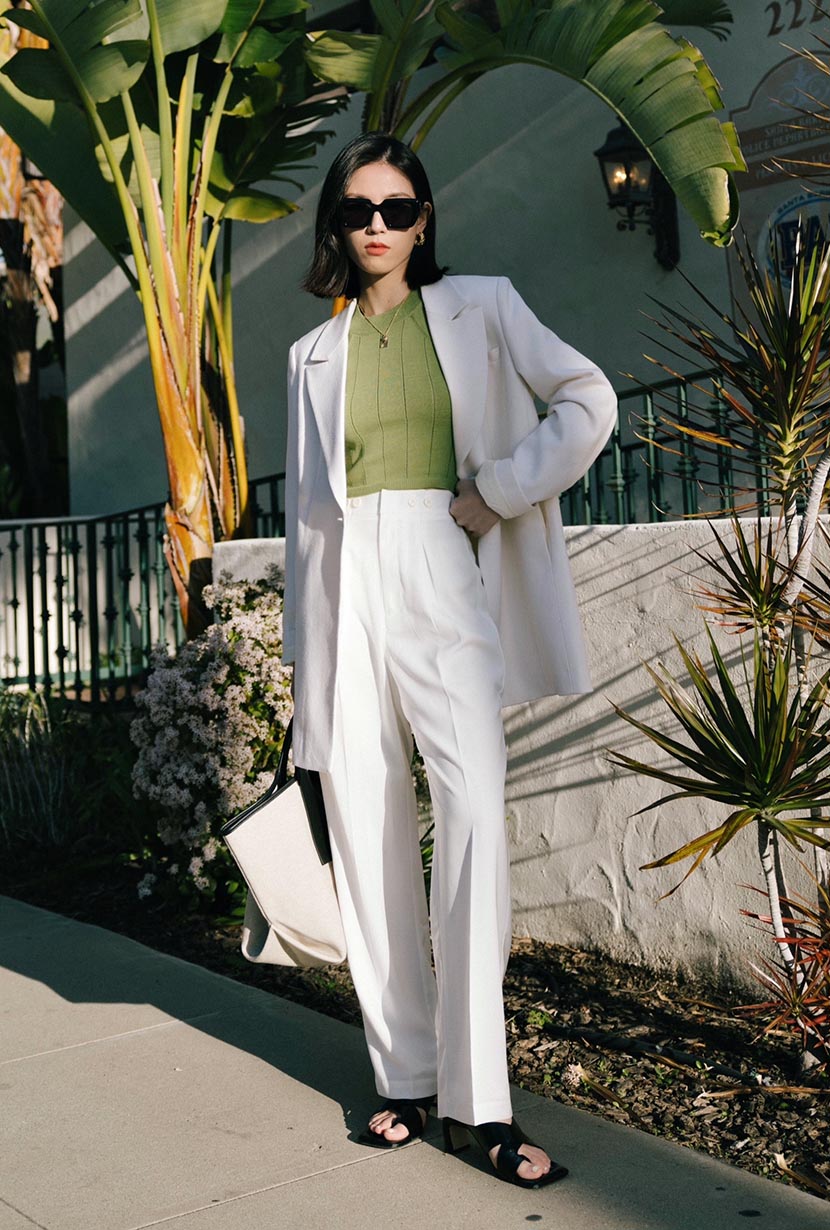 Lucia Pants | Ivory