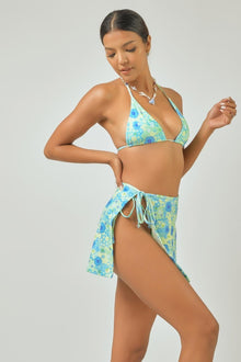 Women | Robyn Wrap Skirt | Blue Fairyland