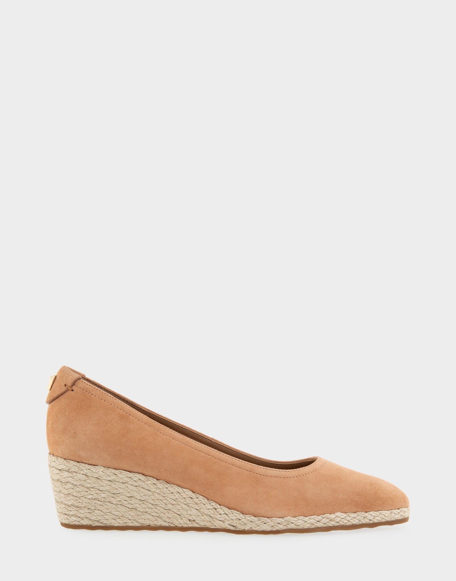 Roma Wedges | Tan Suede
