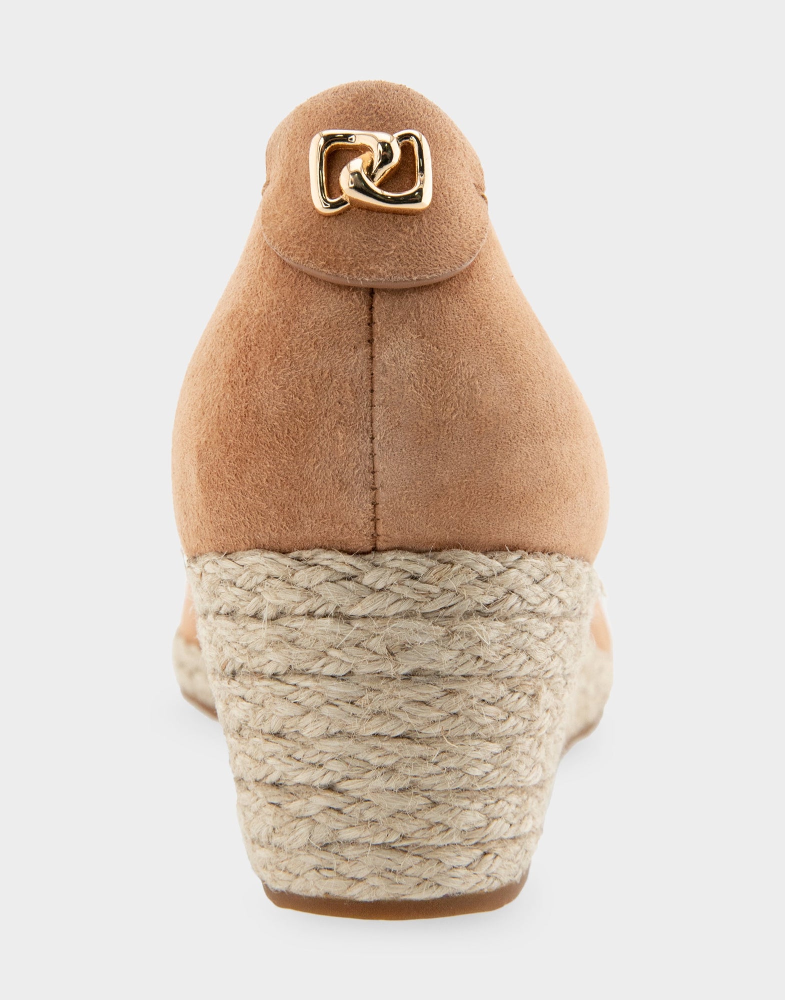 Roma Wedges | Tan Suede