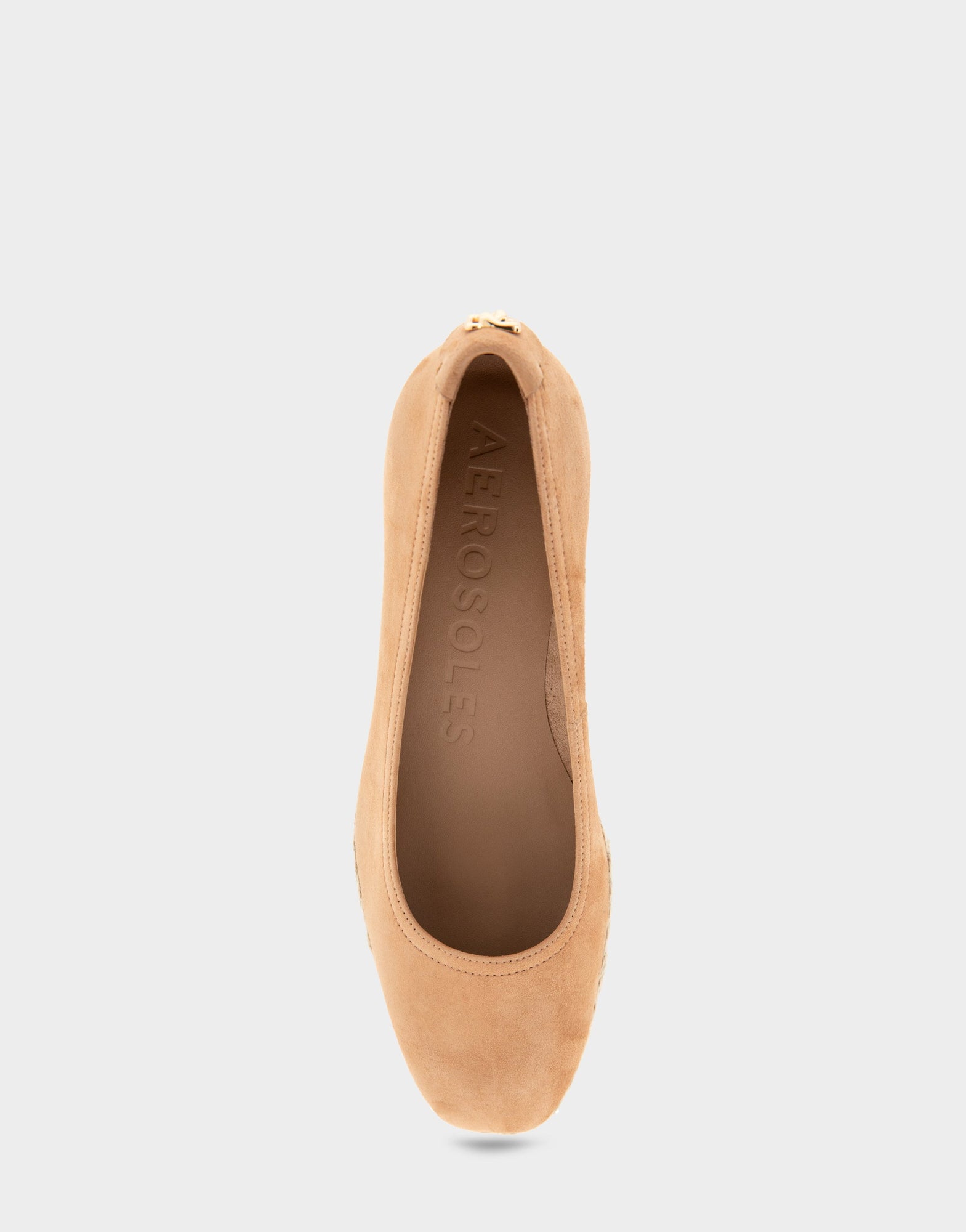 Roma Wedges | Tan Suede