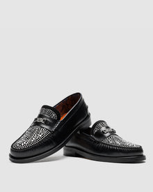 Mens | Roma Diamond Loafer | Black