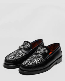 Mens | Roma Diamond Loafer | Black