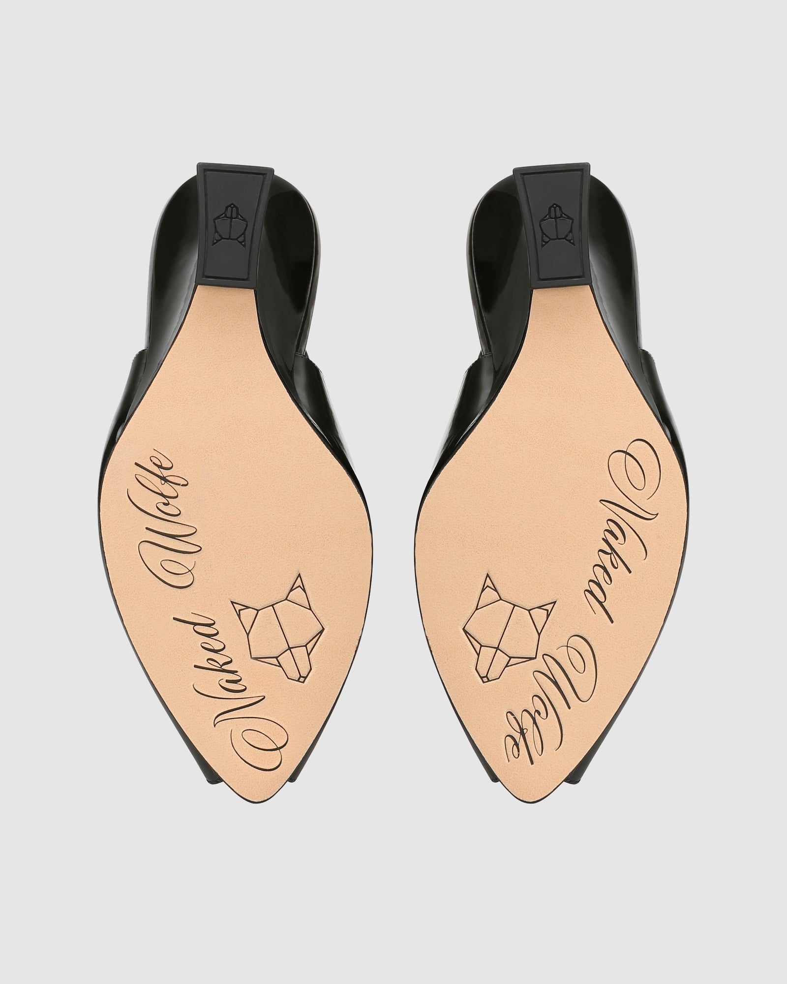 Womens | Ronnie Patent Heel | Black