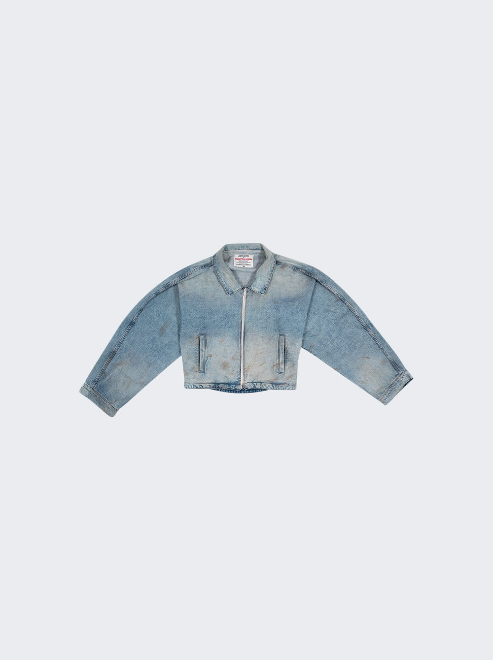 Men | RIVINGTON ROI REBIS | Rose Trucker Jacket | Light Indigo Denim