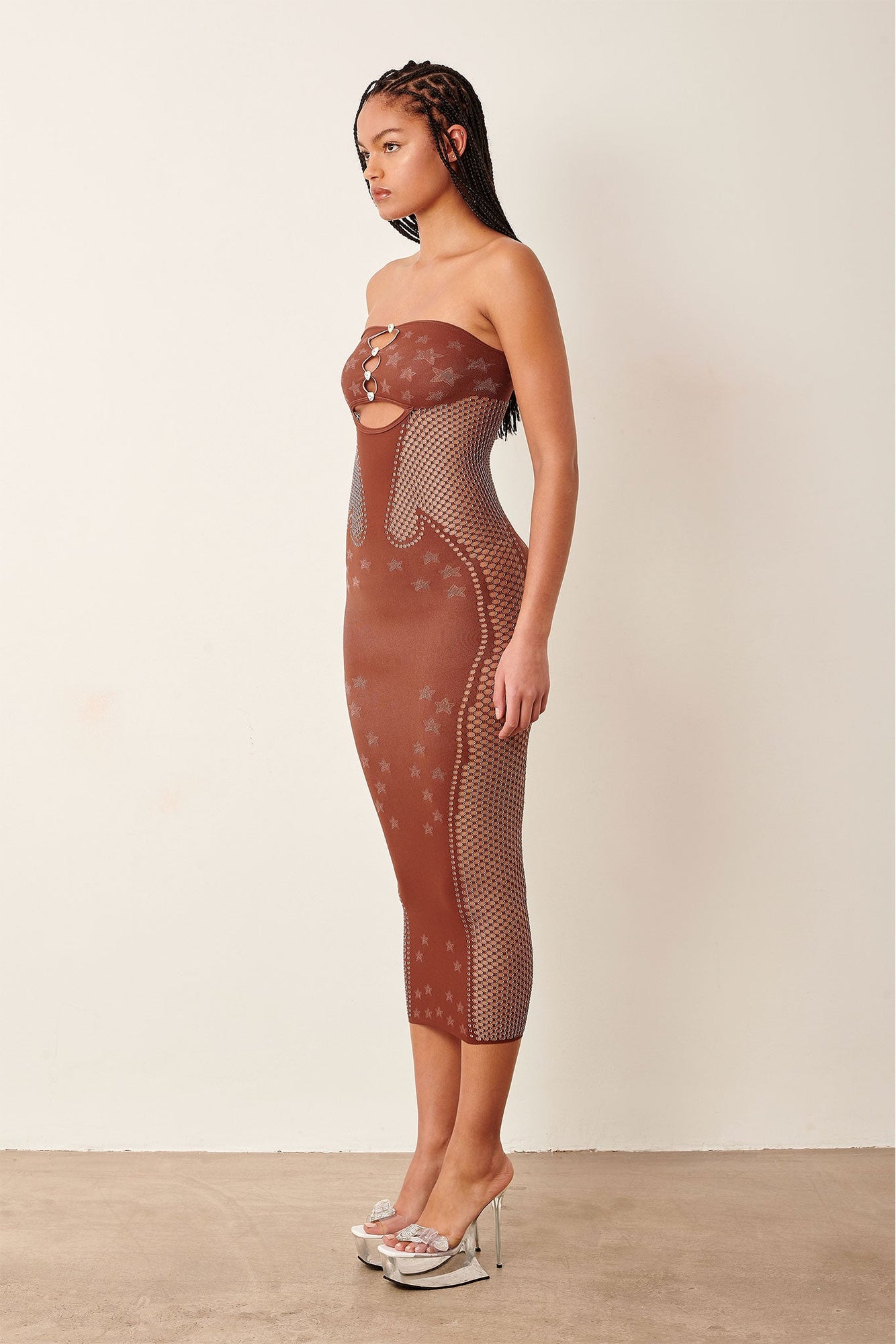 Roxie Dress | Old Money Brown