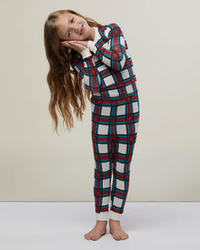 Kids Long Sleeve Pajamas | Ivory