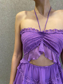 Rococo Sand | Alana Short Dress | Purple