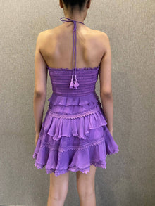 Rococo Sand | Alana Short Dress | Purple