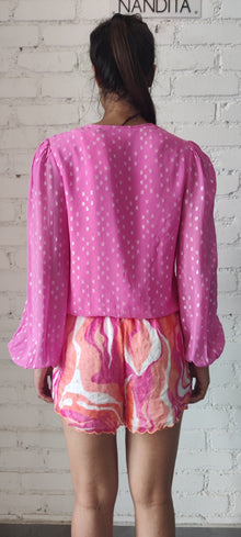 Rococo Sand | Bodysuit | Fuchsia