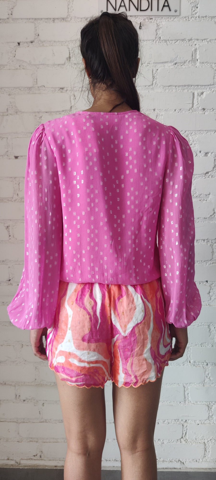 Rococo Sand | Bodysuit | Fuchsia