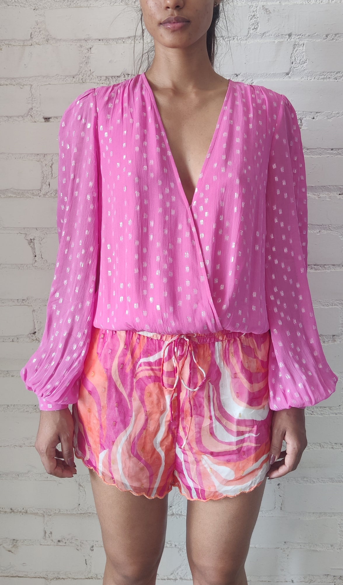 Rococo Sand | Bodysuit | Fuchsia