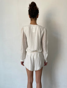 Rococo Sand | Airia Bodysuit | White