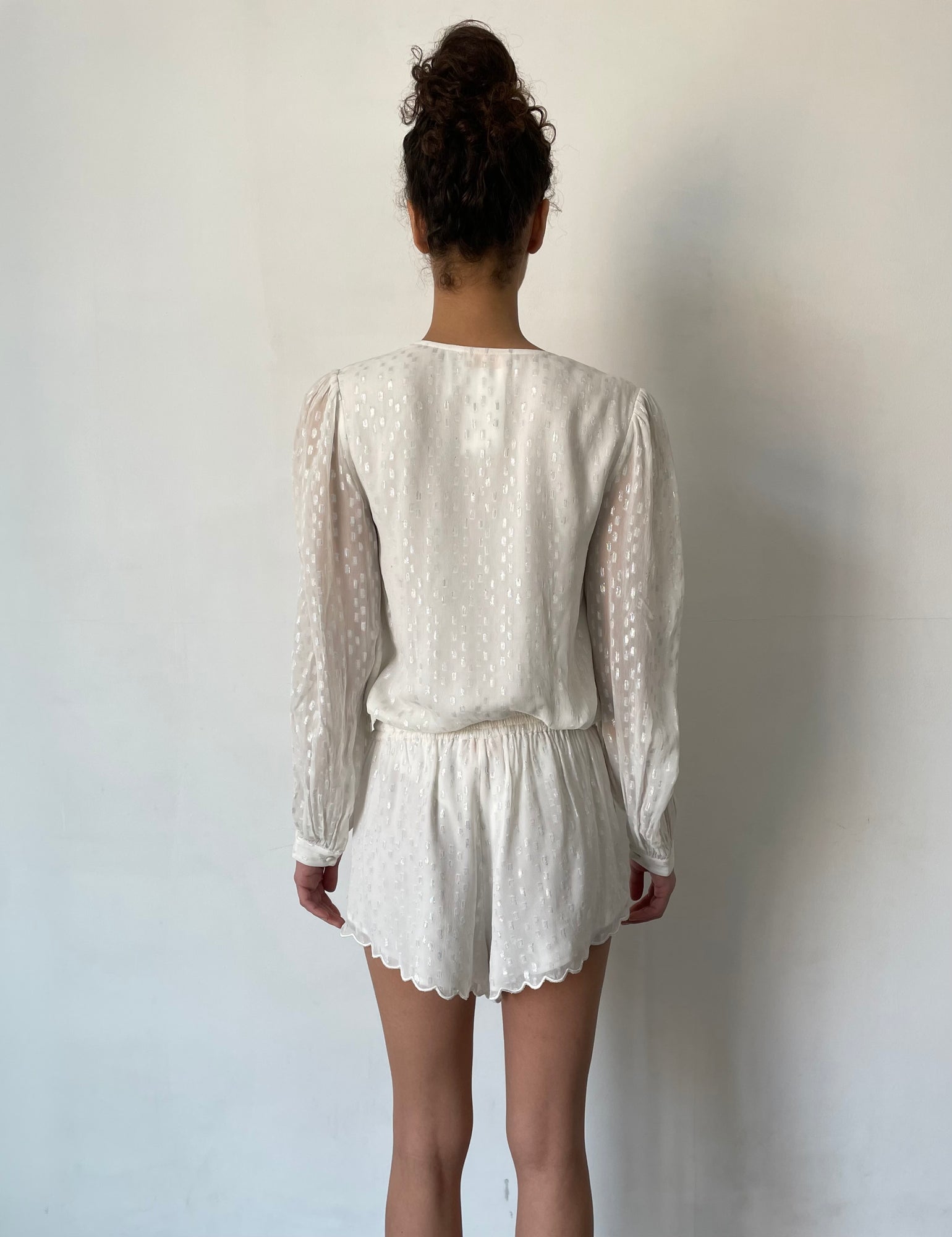 Rococo Sand | Airia Bodysuit | White