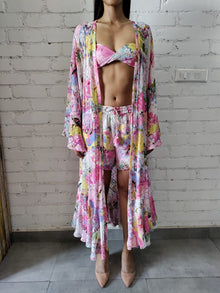 Rococo Sand | Aster Cape | Multicolor