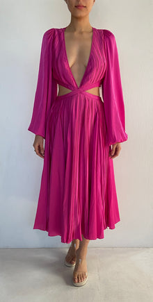 Rococo Sand | Bree Midi Dress | Pink