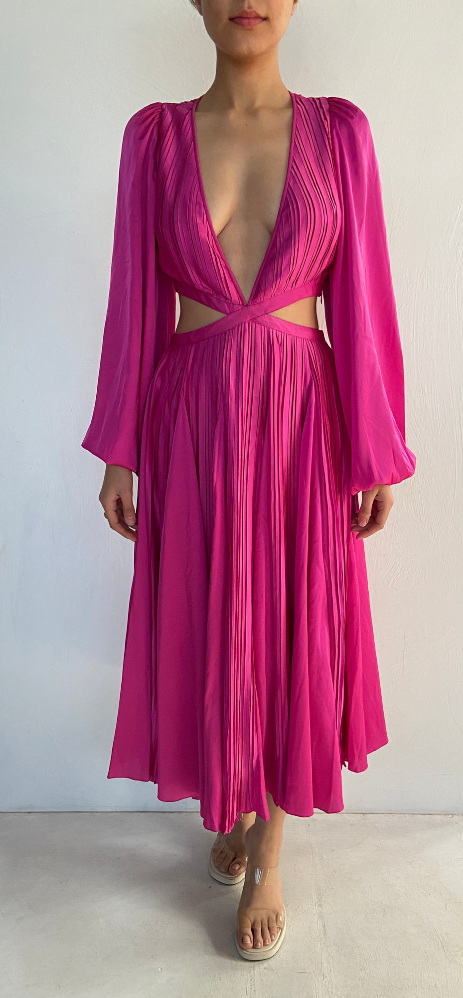 Rococo Sand | Bree Midi Dress | Pink