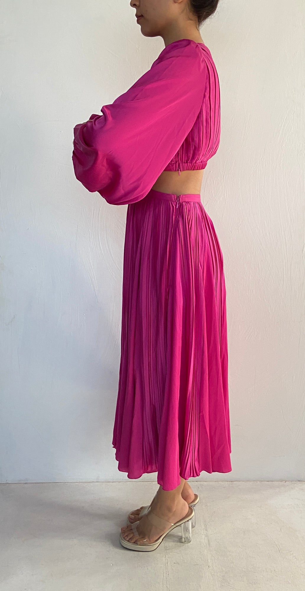 Rococo Sand | Bree Midi Dress | Pink