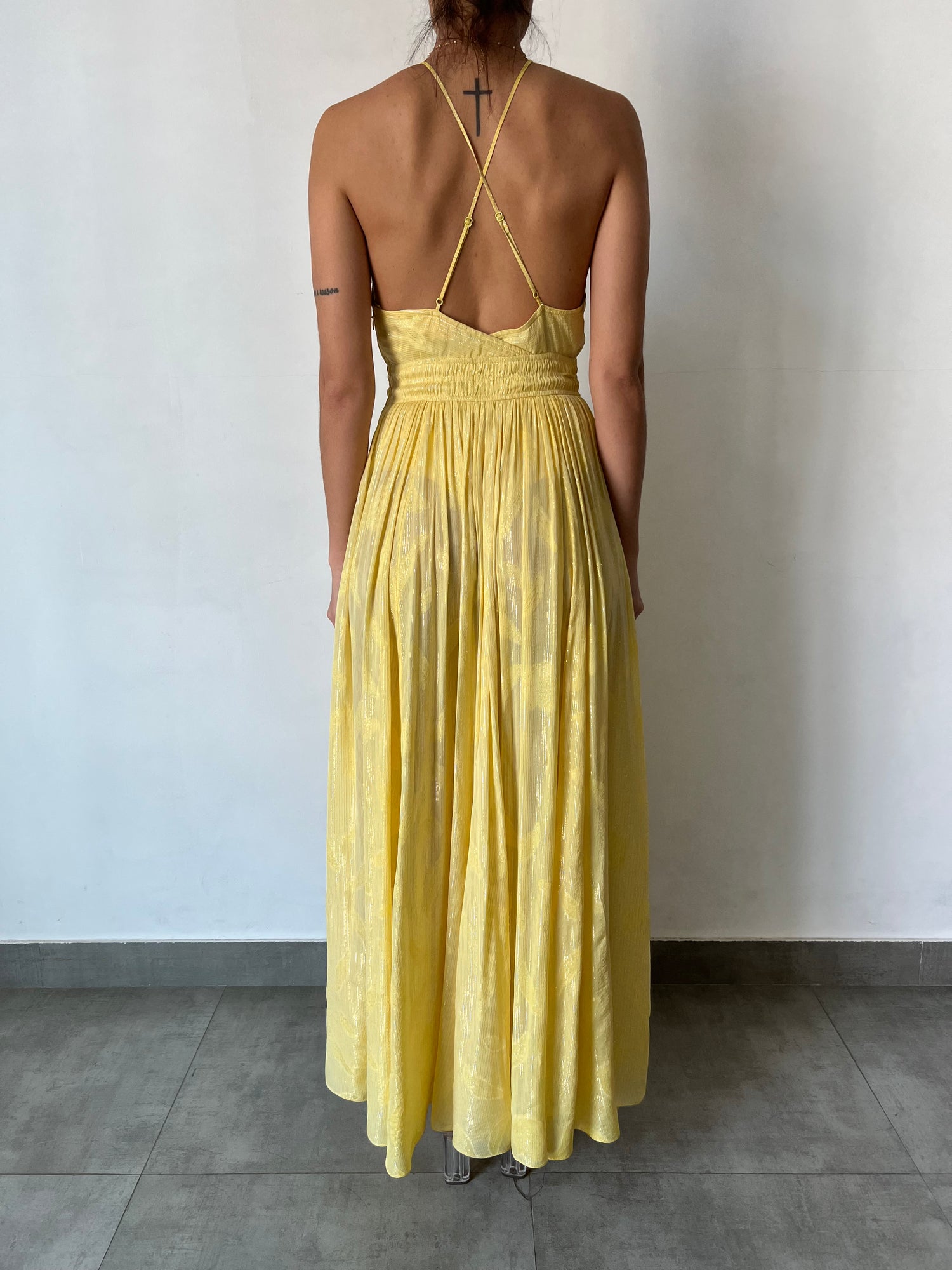 Rococo Sand | Cari Maxi Dress | Yellow