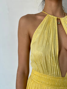 Rococo Sand | Cari Maxi Dress | Yellow