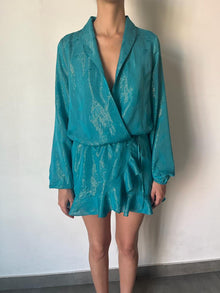 Rococo Sand | Cari Short Dress | Teal
