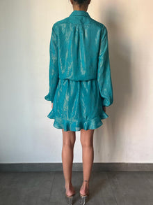 Rococo Sand | Cari Short Dress | Teal
