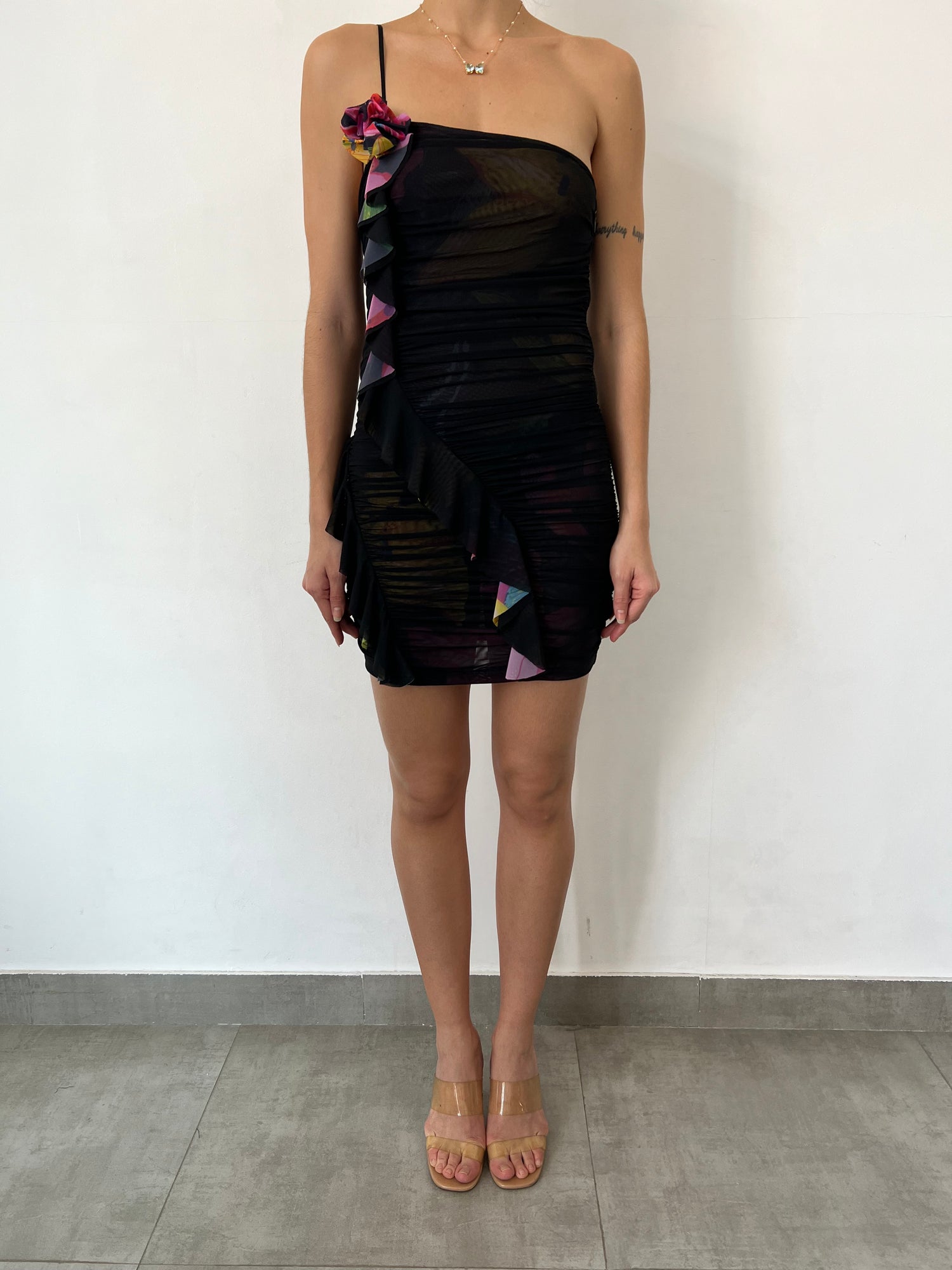 Rococo Sand | Chris Mini Dress | Black
