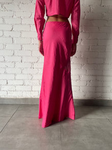 Rococo Sand | Cleo Crop Shirt | Pink
