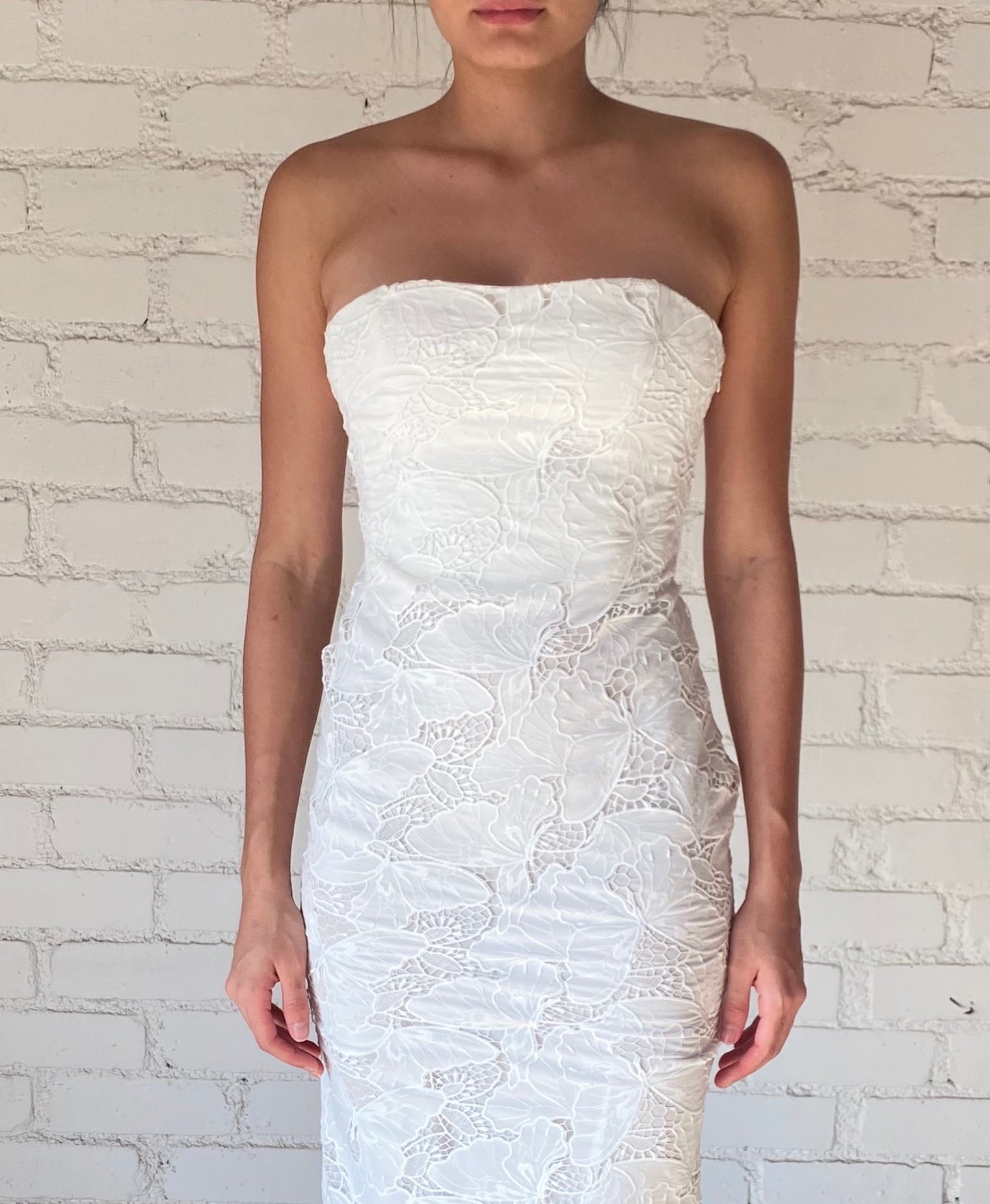 Rococo Sand | Coco Maxi Dress | White