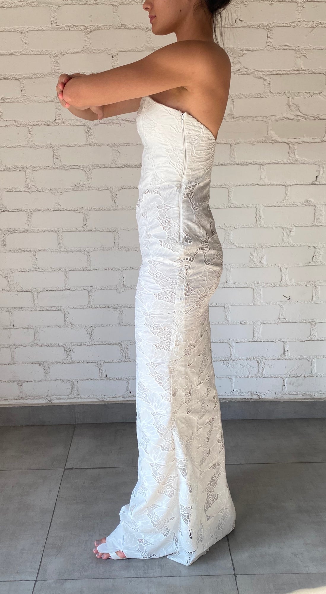 Rococo Sand | Coco Maxi Dress | White
