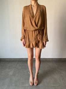 Rococo Sand | Dream Short Dress | Tan