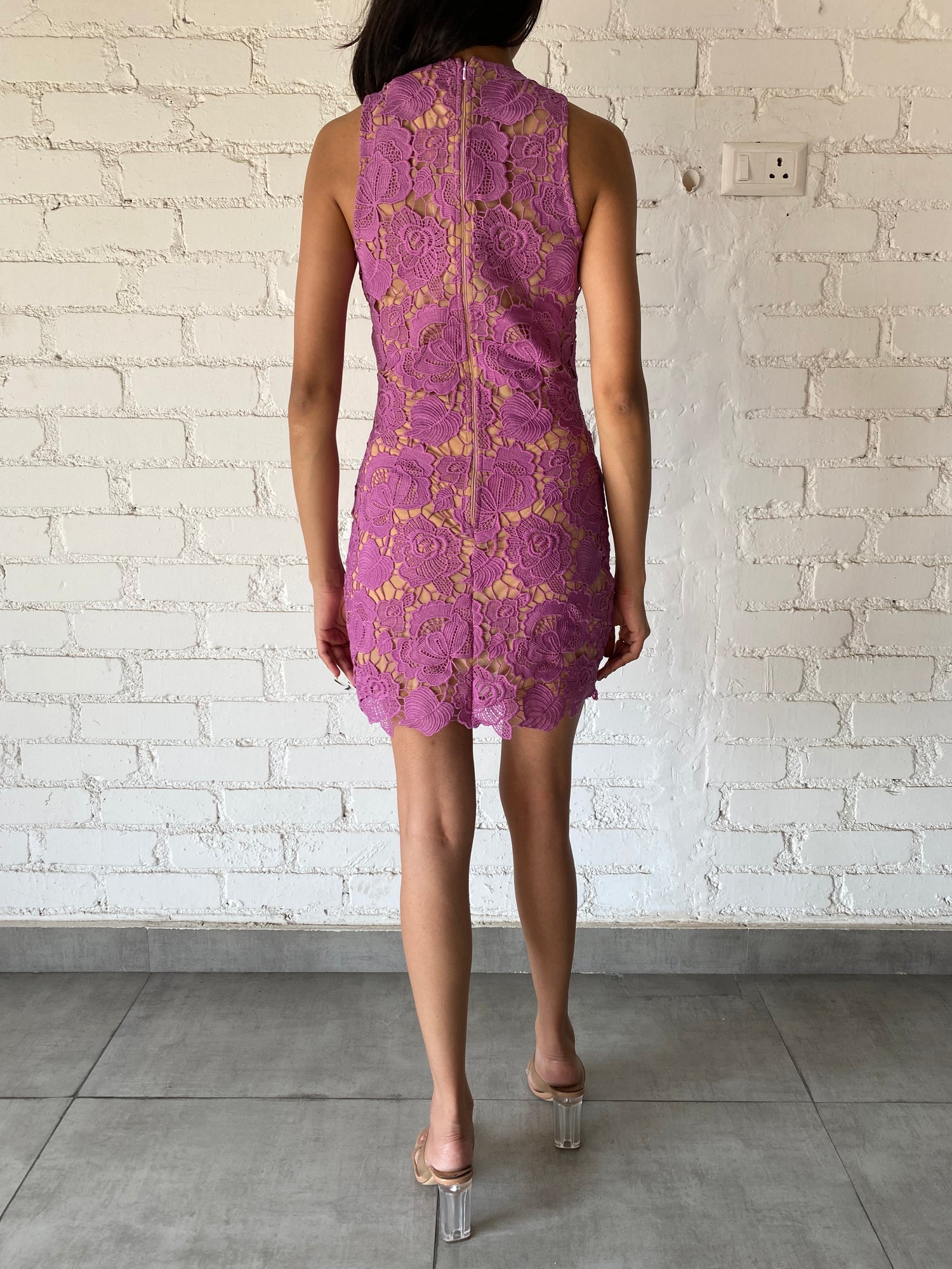 Rococo Sand | Etta Short Dress | Lavender
