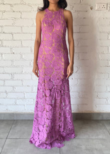 Rococo Sand | Etta Maxi Dress | Lavender Garden