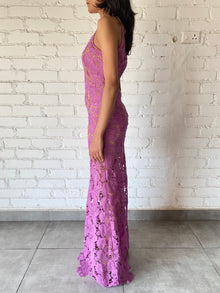Rococo Sand | Etta Maxi Dress | Lavender Garden