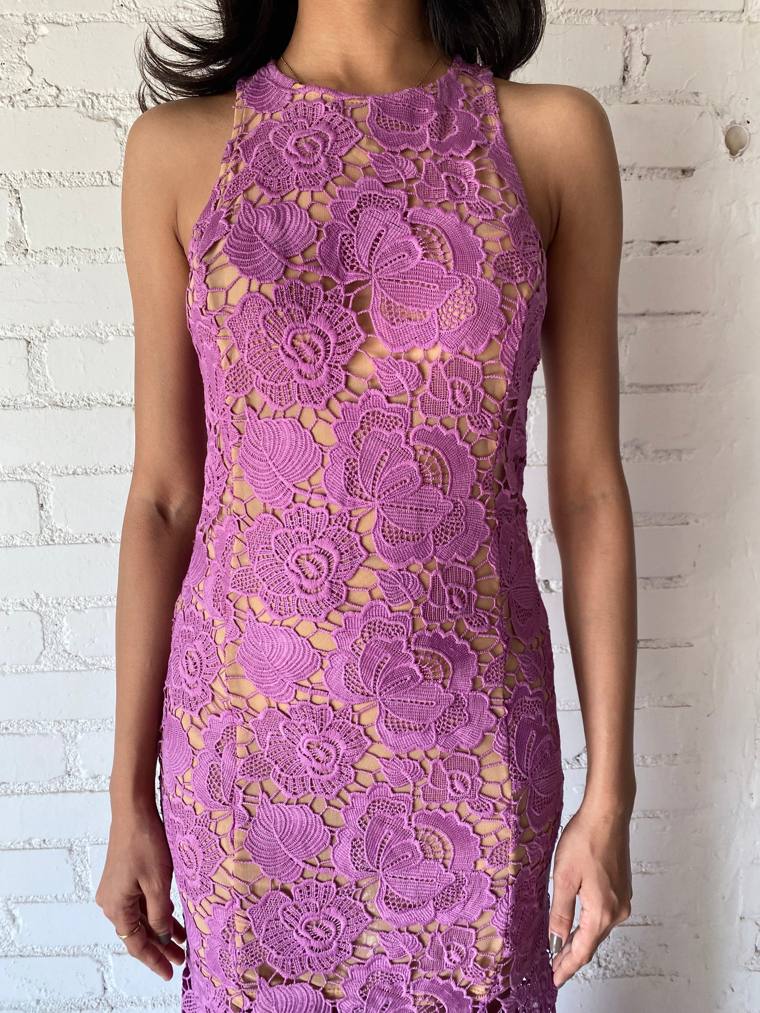 Rococo Sand | Etta Maxi Dress | Lavender Garden