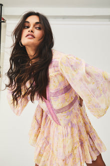 Rococo Sand | Faye Short Dress | Lilac