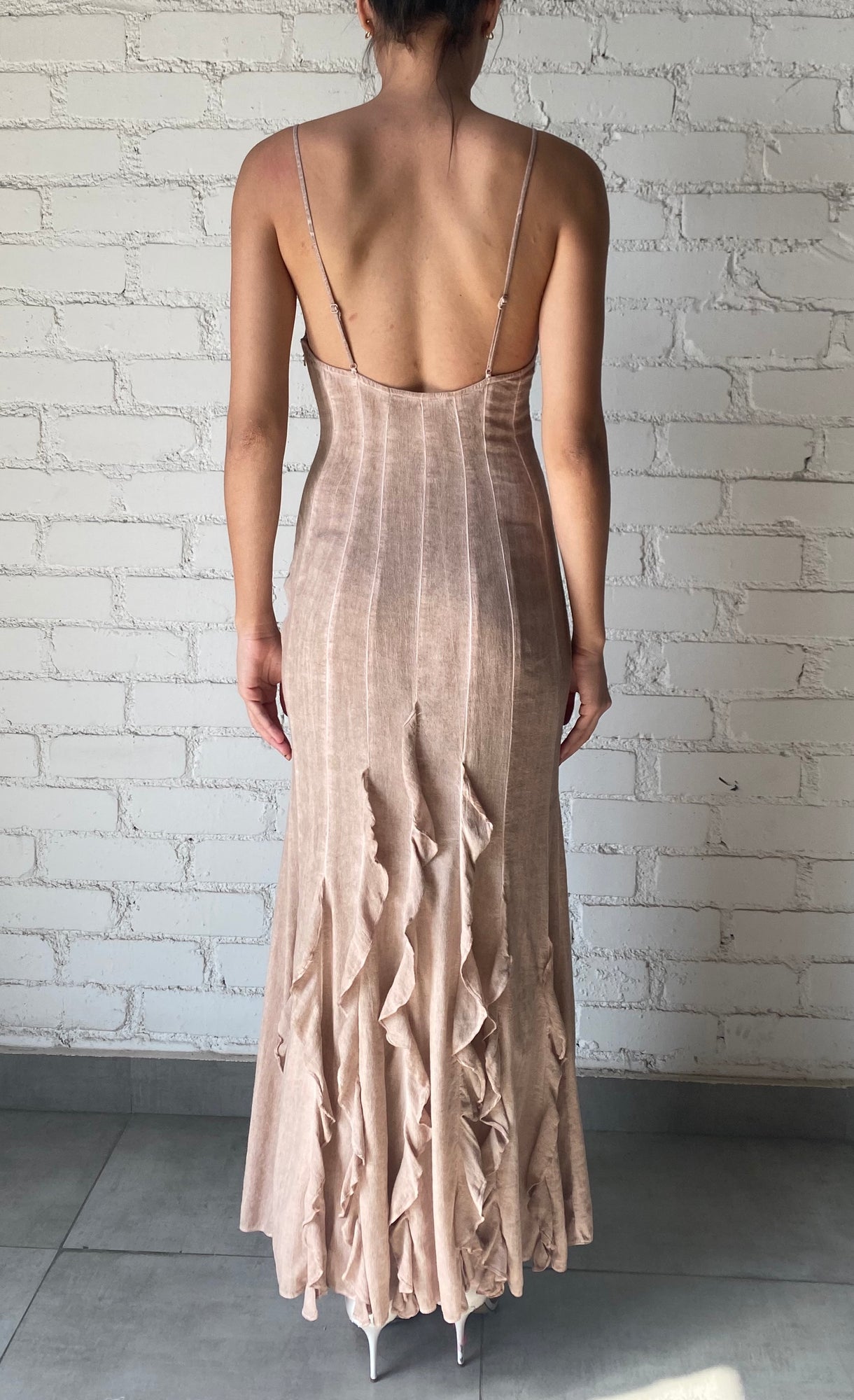 Rococo Sand | Gaia Maxi Dress | Nude