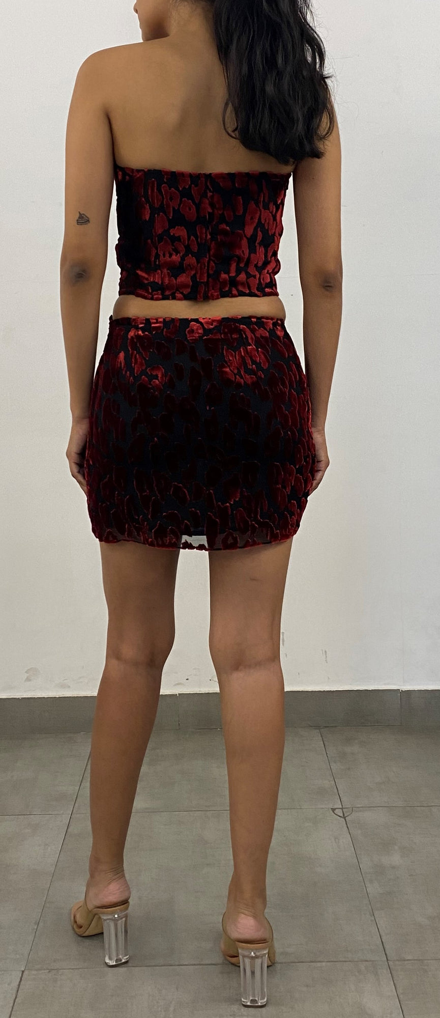 Rococo Sand | Haven Mini Skirt | Black