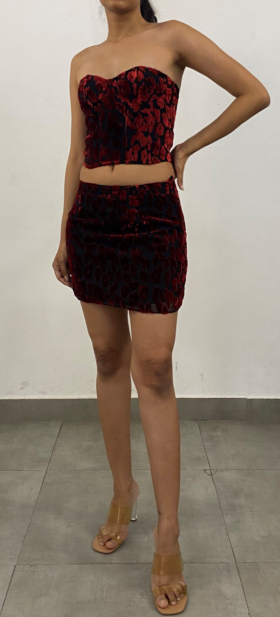 Rococo Sand | Haven Mini Skirt | Black