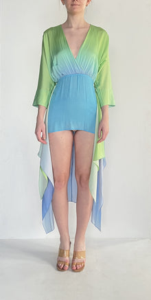 Rococo Sand | High Low Short Dress | Ombre