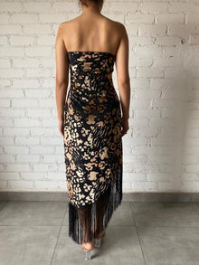 Rococo Sand | Tube Long Dress | Black
