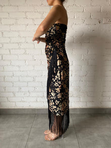 Rococo Sand | Tube Long Dress | Black