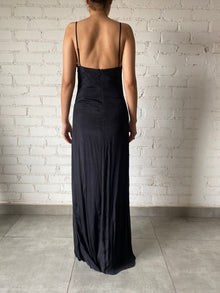 Rococo Sand | Strappy Long Dress | Black